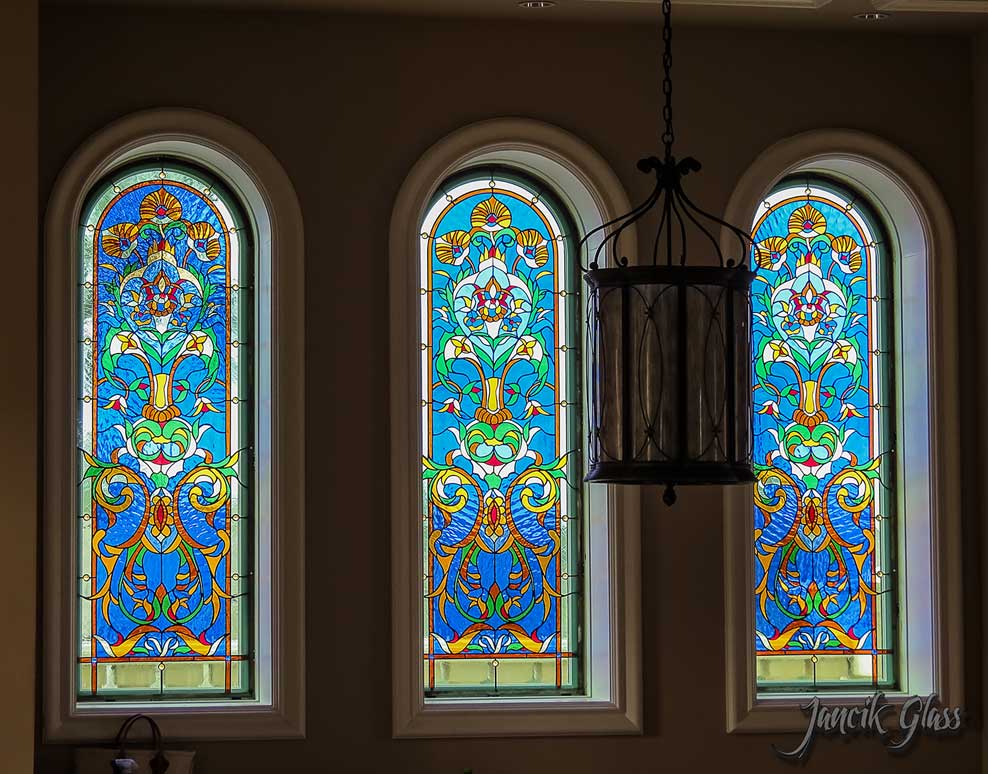 Residential stained glass windows
